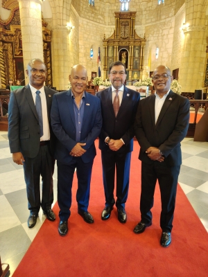Director ejecutivo Félix De León De La Cruz participó en la misa de acción de gracias