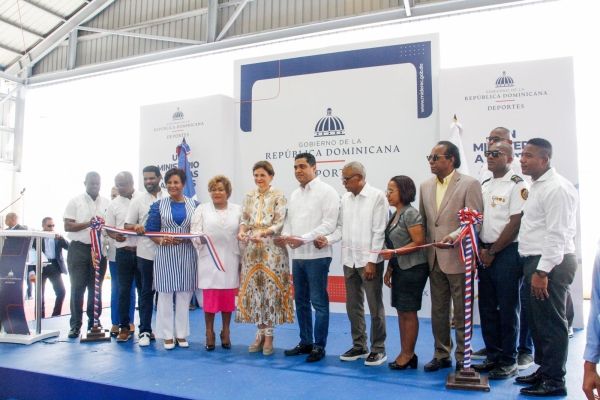 Inauguración del Centro Comunitario Deportivo de Andrés