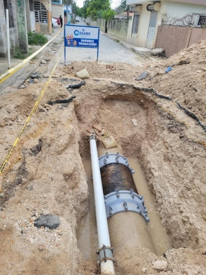 Reparación de las averías en la línea de la Macrored de 32&quot;