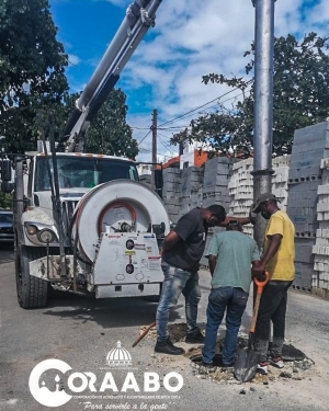 Limpieza y desobstrucción del alcantarillado sanitario